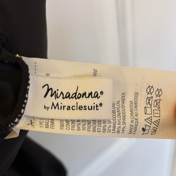 Miradonna Miraclesuit size 8 - Picture 2 of 5